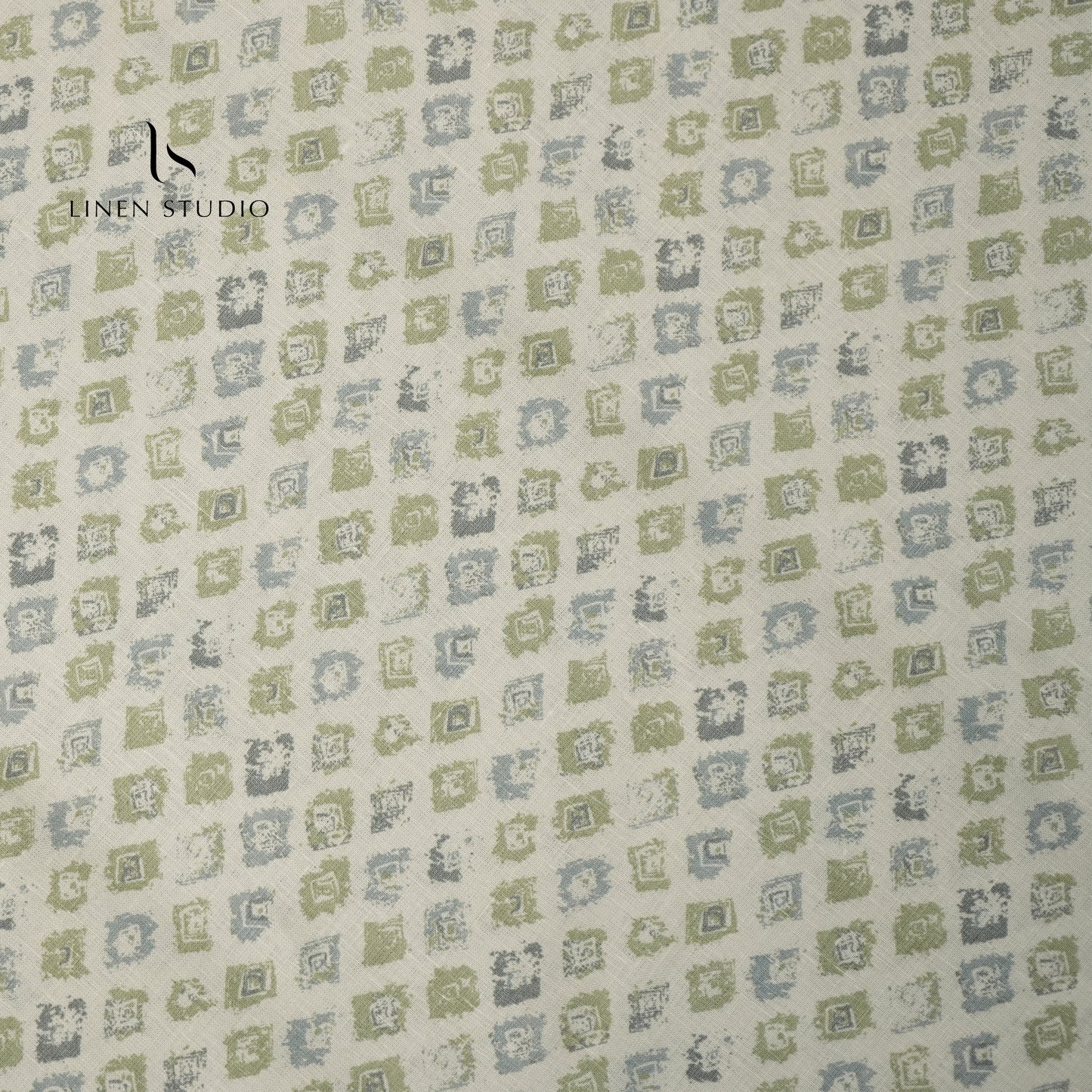 Burgoyne 70 Lea Premium Linen Digital Print - Amurt Mudran - Linen Studio