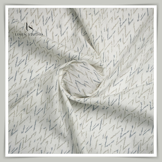 Burgoyne 70 Lea Premium Linen Digital Print - Apurnah Parvatah - Linen Studio