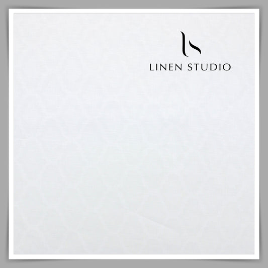 Burgoyne Linen Cotton Jacquard Shirting (Heera) - 50% SALE (Zoom In) (NEW)