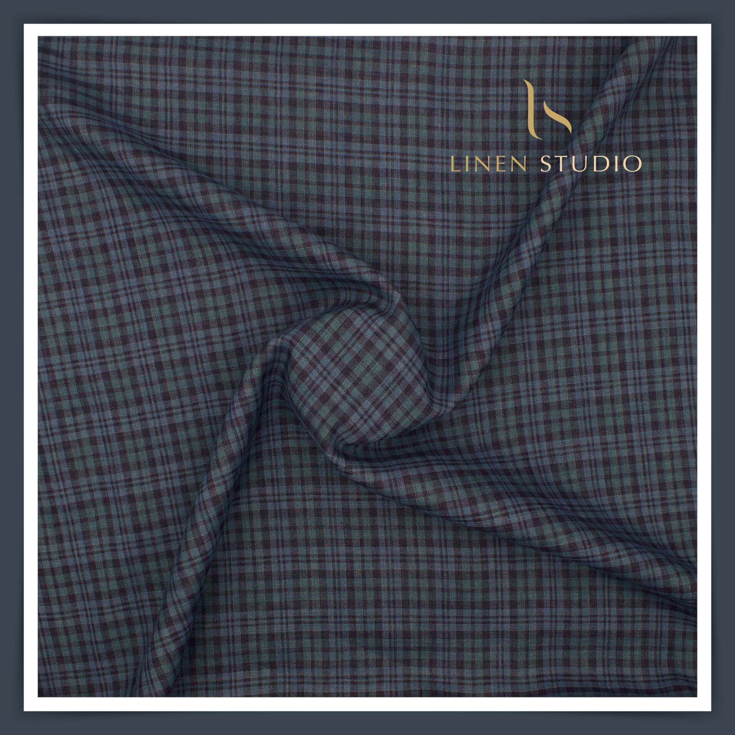 60 Lea Pure Linen Shirting by Burgoyne - 07083/01 (NEW) (Limited Stock)