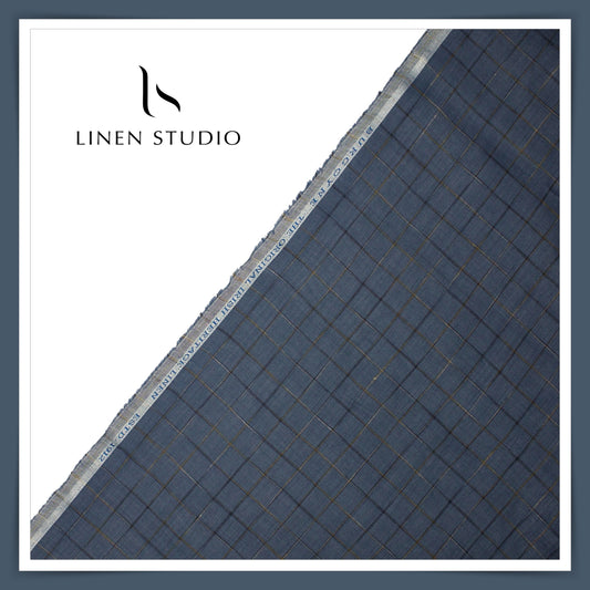 60 Lea Pure Linen Shirting by Burgoyne - 07265/01 (NEW) (Limited Stock)