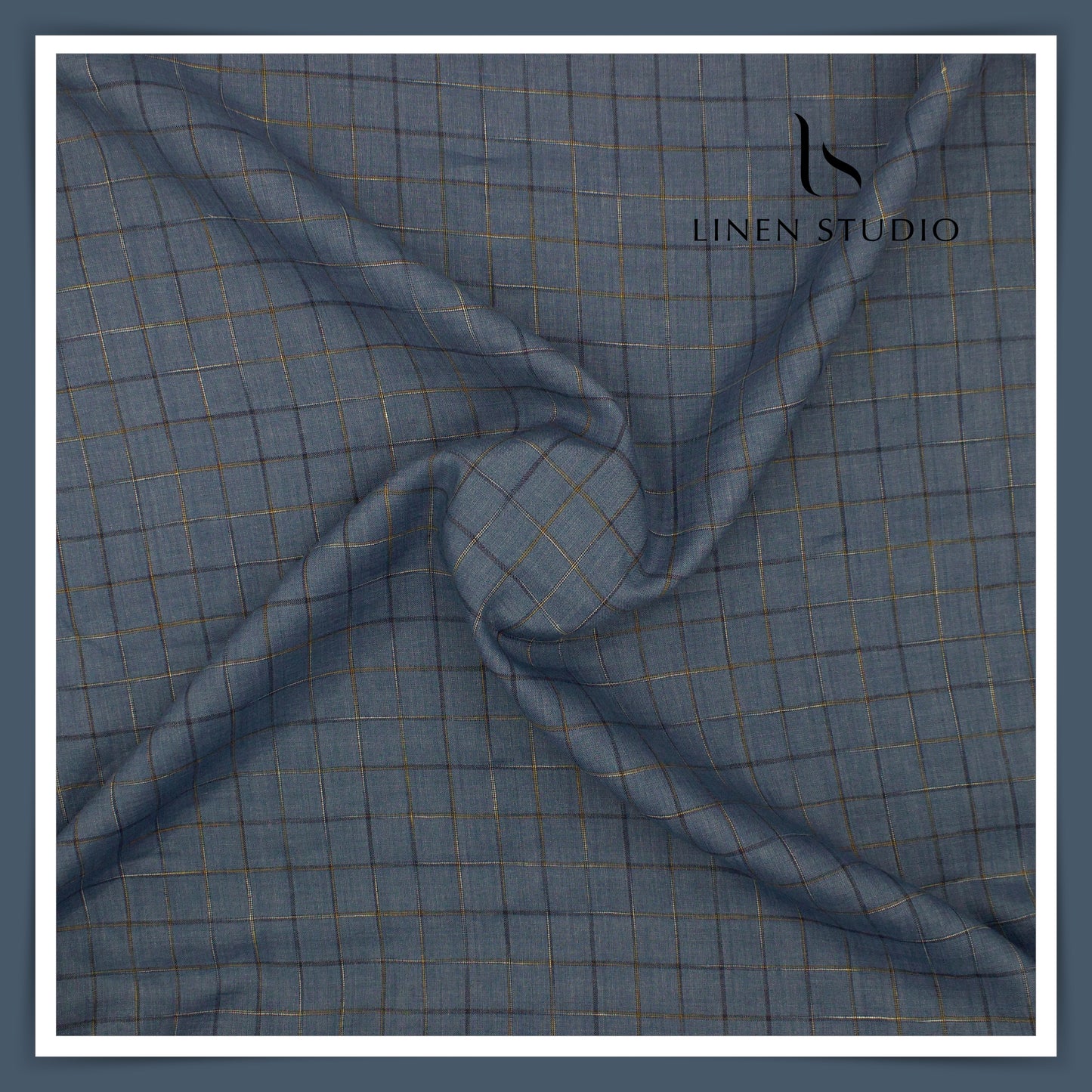 60 Lea Pure Linen Shirting by Burgoyne - 07265/01 (NEW) (Limited Stock)