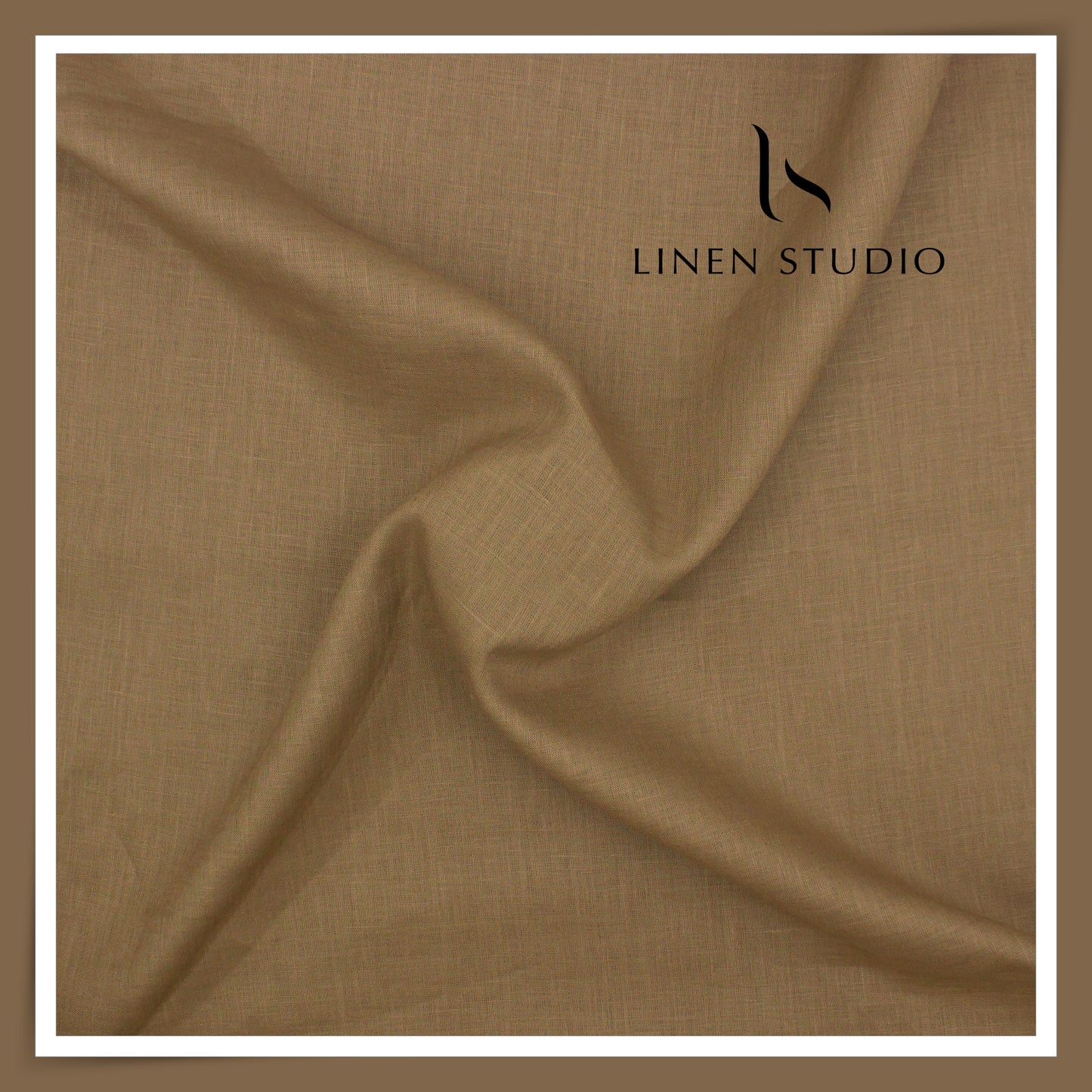 Burgoyne Premium Linen 70 Lea Plain Shirting - Amphora (NEW)