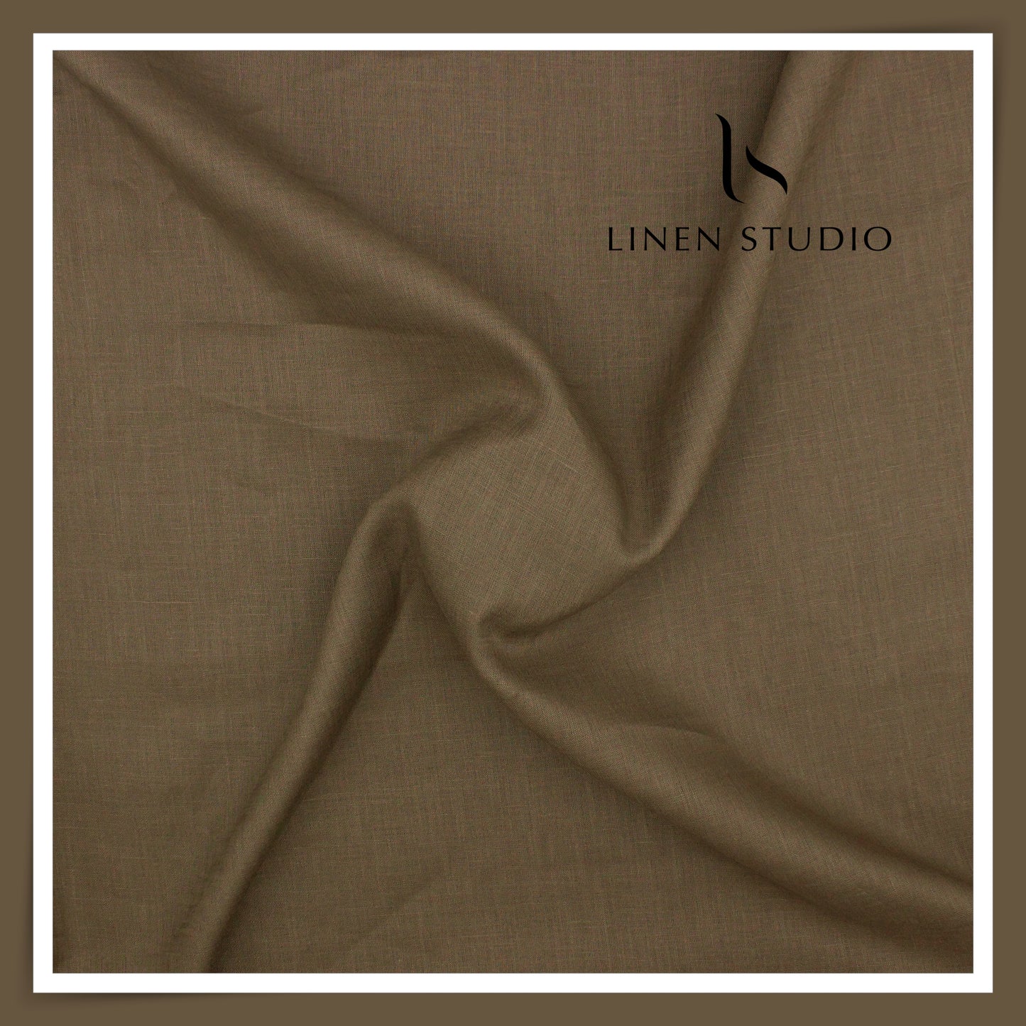 Burgoyne Premium Linen 70 Lea Plain Shirting - Kabul (NEW)