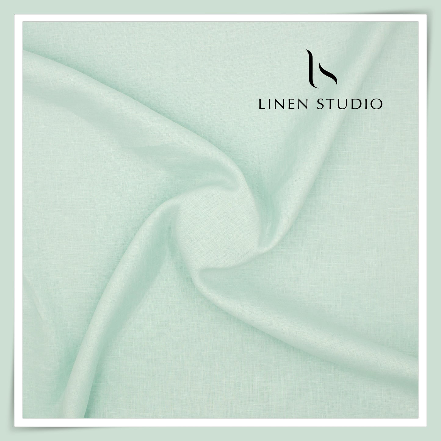 Burgoyne Premium Linen 70 Lea Plain Shirting - New Emerald (NEW)
