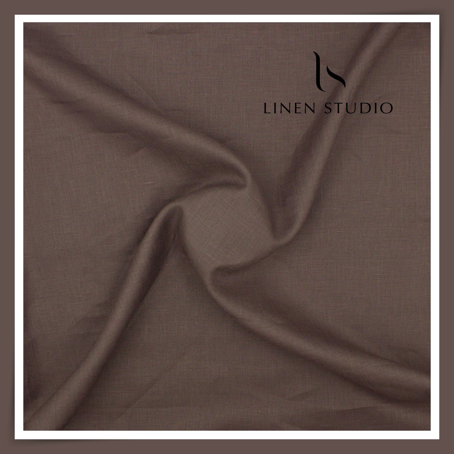 Burgoyne Premium Linen 70 Lea Plain Shirting - Town Sparrow (NEW)