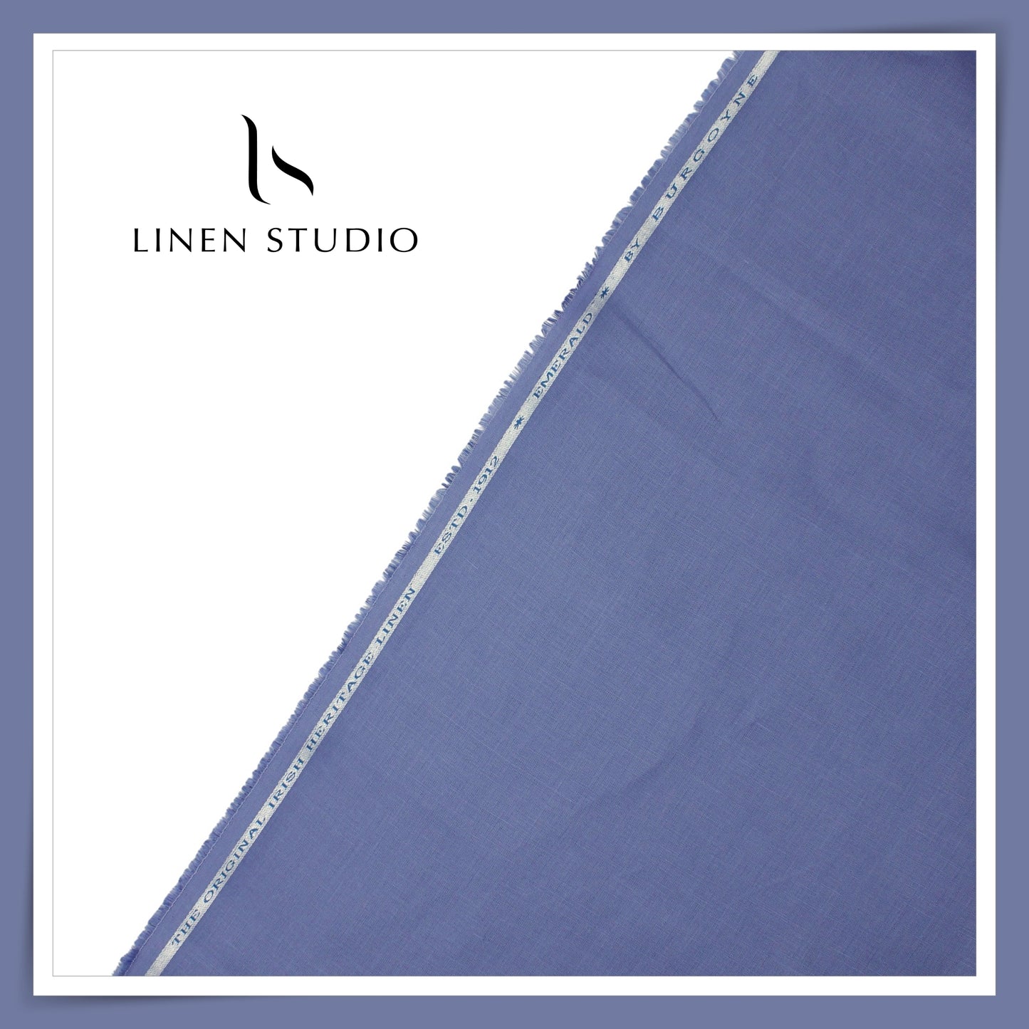 Burgoyne Premium Linen 70 Lea Shirting - Kashmir Rose (NEW)