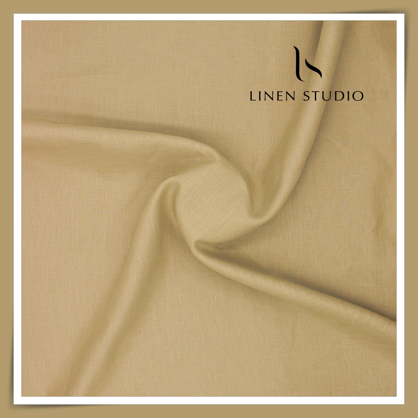 Burgoyne Premium Linen 70 Lea Shirting - Sorrell Brown (NEW)