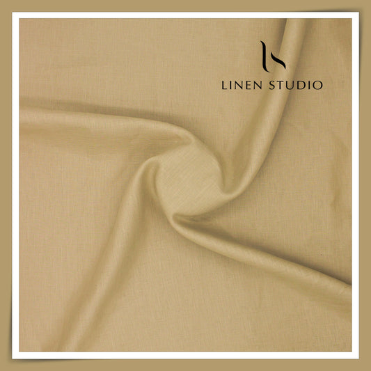 Burgoyne Premium Linen 70 Lea Shirting - Sorrell Brown (NEW)