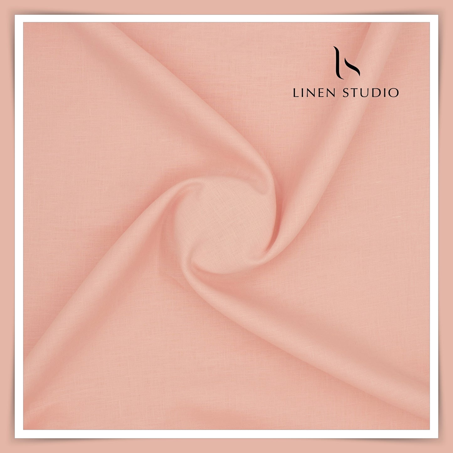 Burgoyne Premium Linen 70 Lea Shirting - Cashmere Rose (NEW)