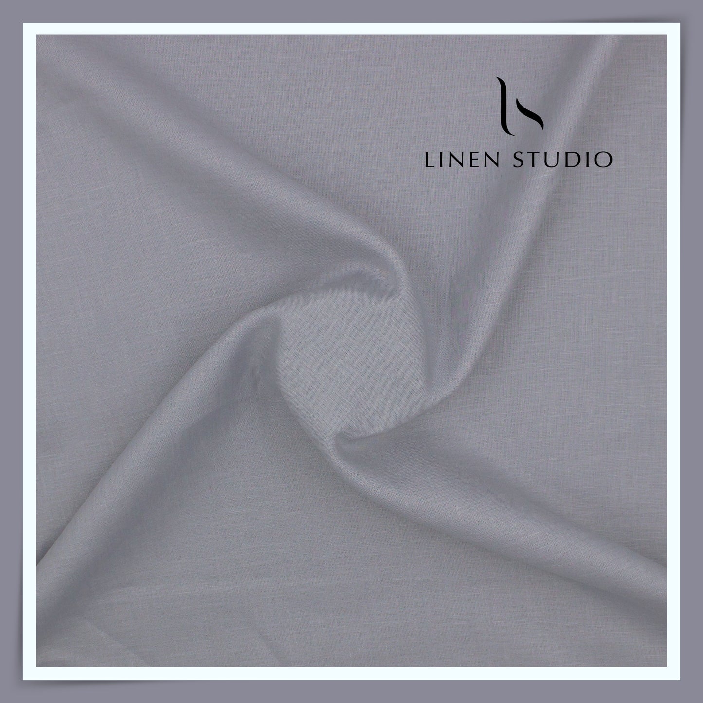 Burgoyne Premium Linen 70 Lea Shirting - Santa Grey (NEW)