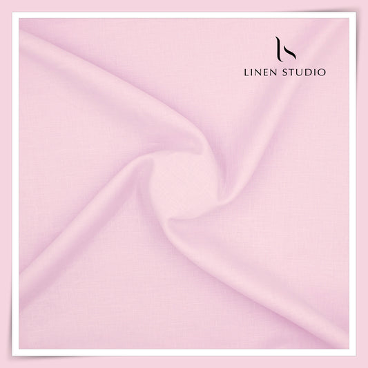Burgoyne Premium Linen 70 Lea Shirting - Cosmo Pink (NEW)