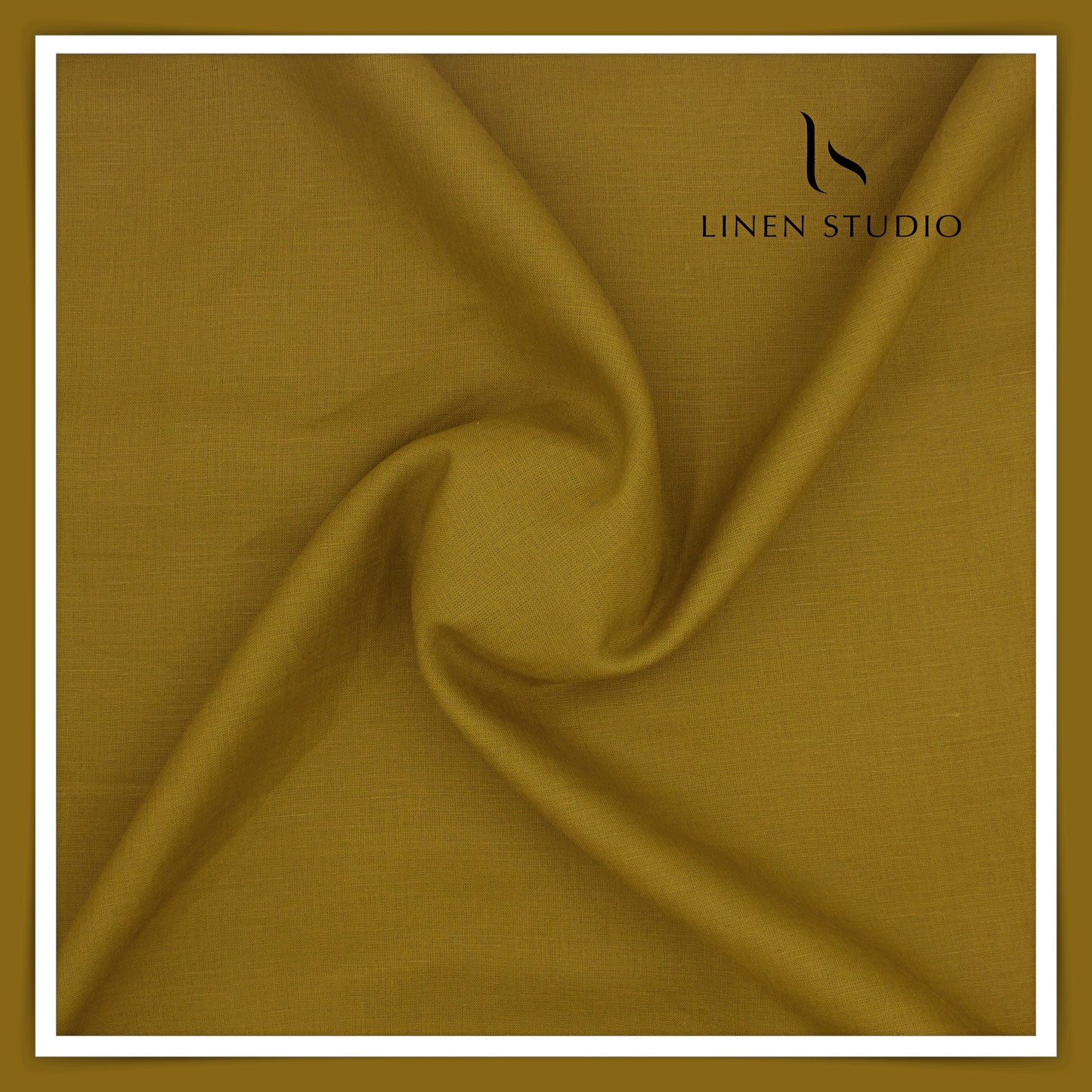 Burgoyne Premium Linen 70 Lea Shirting - Luxor Gold (NEW)