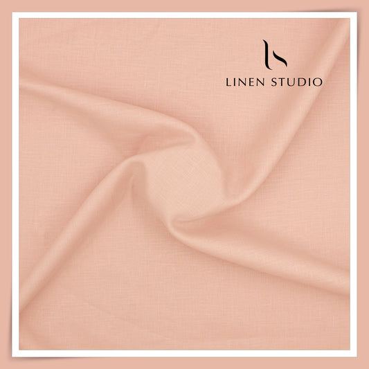 Burgoyne Premium Linen 70 Lea Shirting - Mandys Pink (NEW)