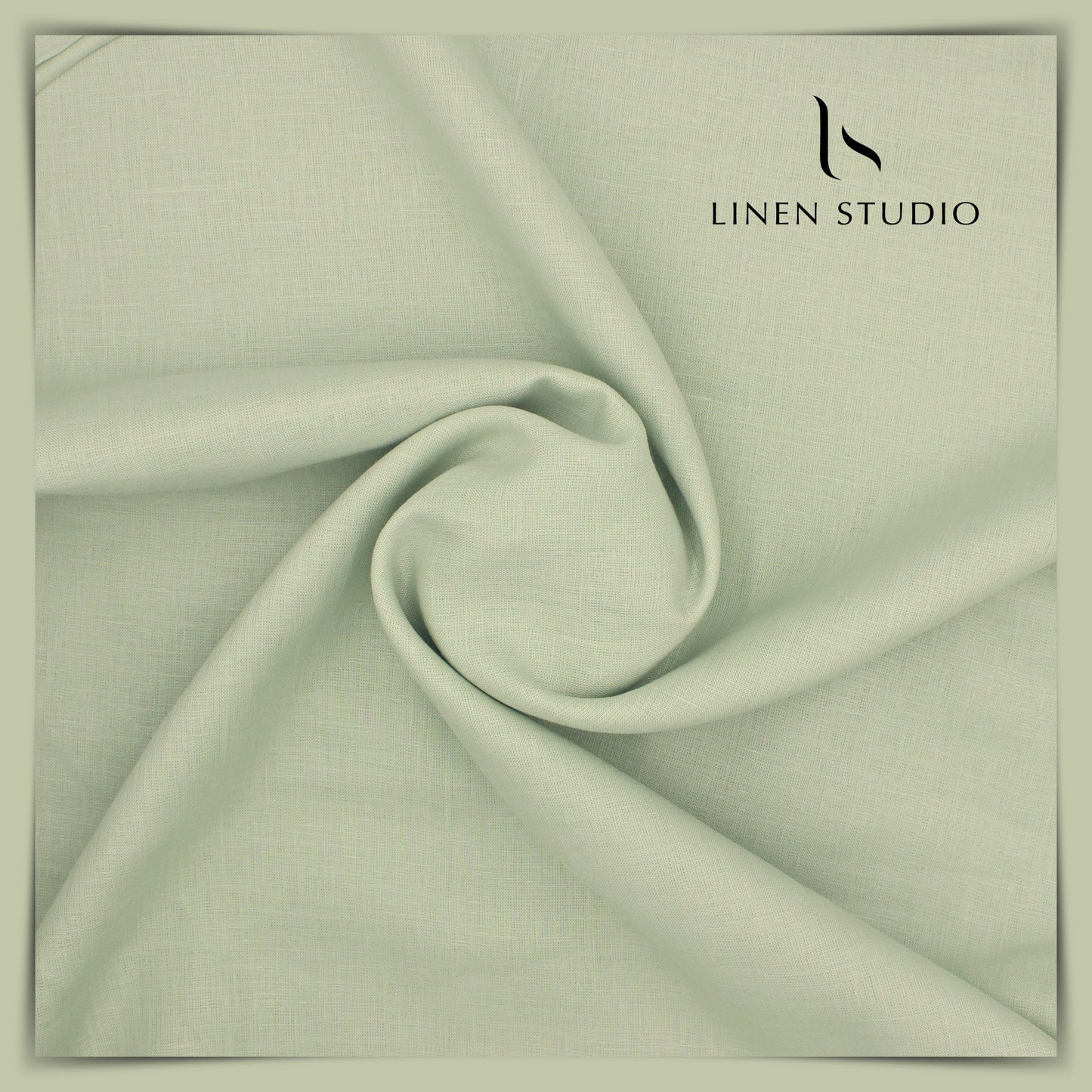 Burgoyne Premium Linen 70 Lea - Mint Green