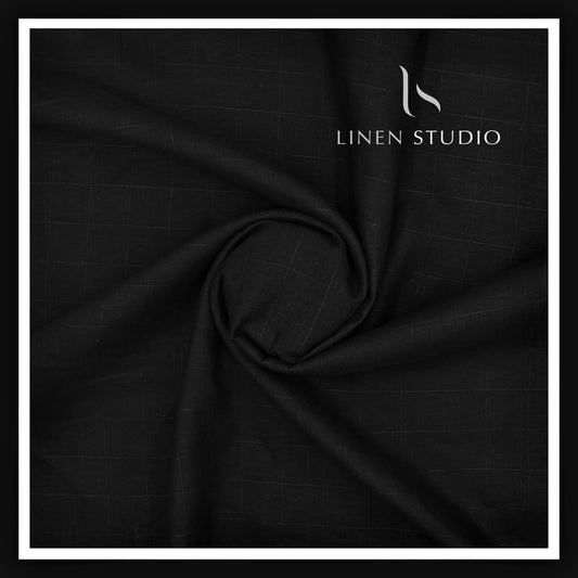 70 Lea Self Checks by Burgoyne - Jet Black