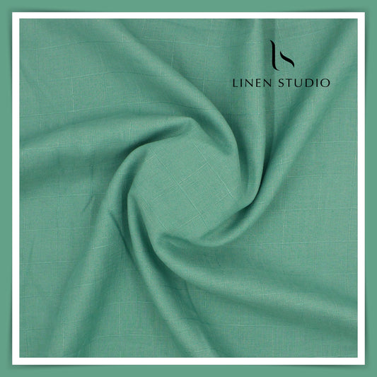 70 Lea Self Checks by Burgoyne - Greenish Teal