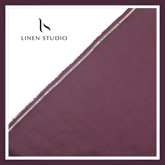 70 Lea Self Checks by Burgoyne - Dark Mauve