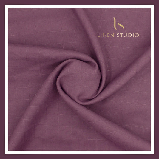 70 Lea Self Checks by Burgoyne - Dark Mauve