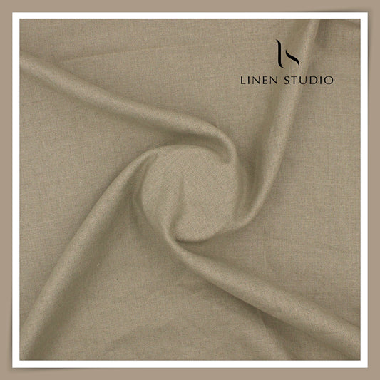 Burgoyne Pure Linen Premium Suiting - Natural (Summer Collection) (NEW)