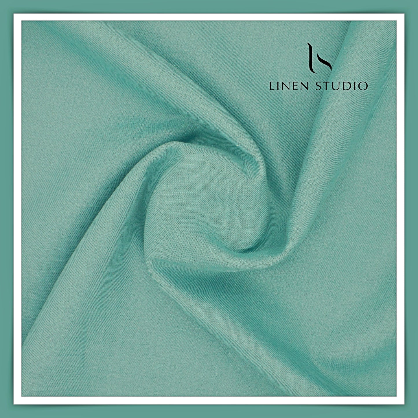 Burgoyne Pure Linen Premium Suiting - Northern Lights Blue (Summer Collection)