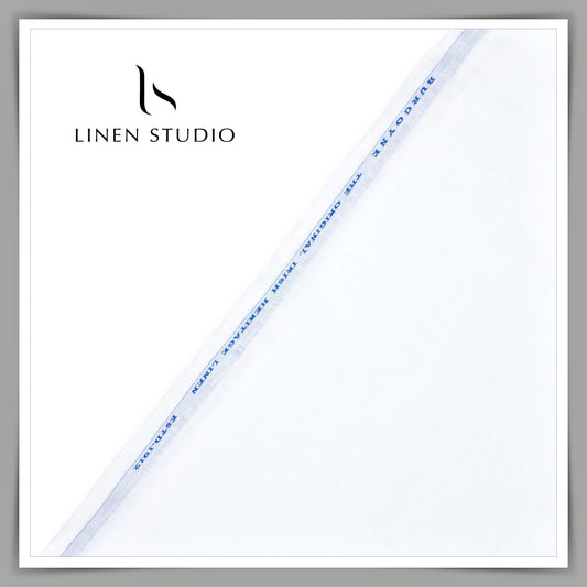 70 Lea Exclusive Jacquard Dobby Design by Burgoyne - White Box (zoom in) (NEW)