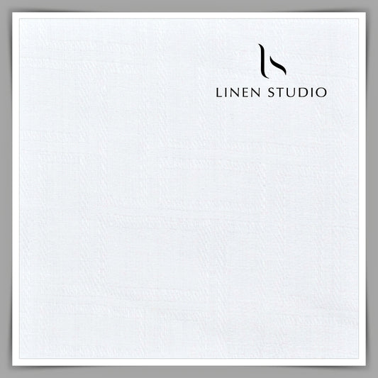 70 Lea Exclusive Jacquard Dobby Design by Burgoyne - White Box (zoom in) (NEW)