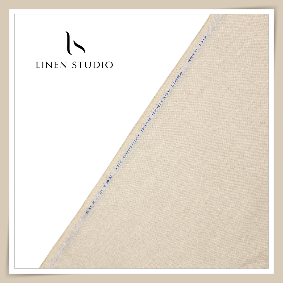 40 CM SUITING - PURE LINEN 40 LEA PICK & PICK BY BURGOYNE EB 104 (FLAT RATE)
