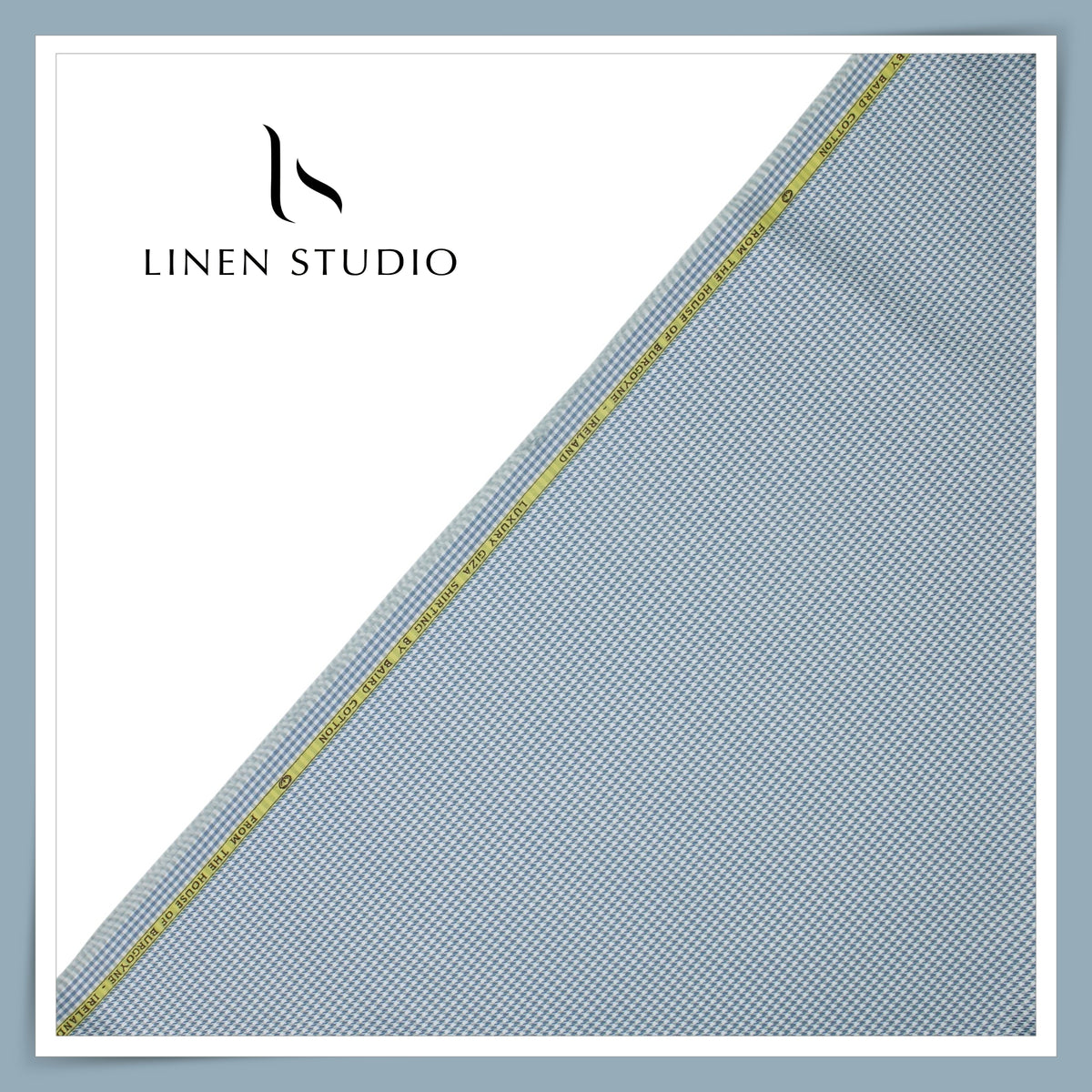 100% Finest Giza Cotton Shirting by Burgoyne - Nairobi 52582  (NEW)