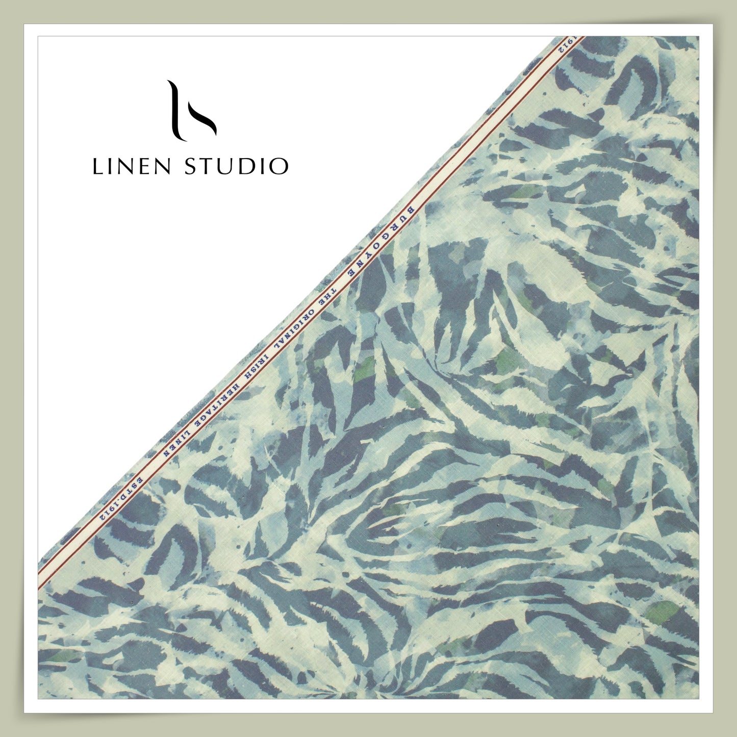 Burgoyne 70 Lea Premium Linen Digital Printed Shirting - Abstract (NEW)