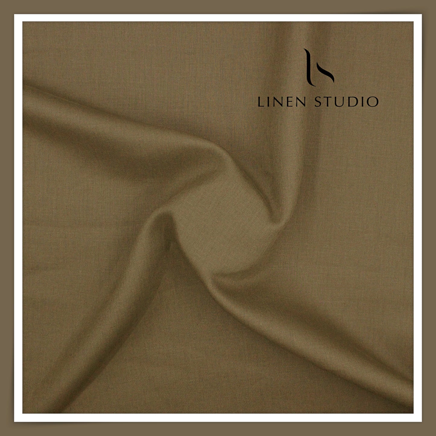 Burgoyne Premium Linen 40 Lea Suiting - Roman Brown (NEW)