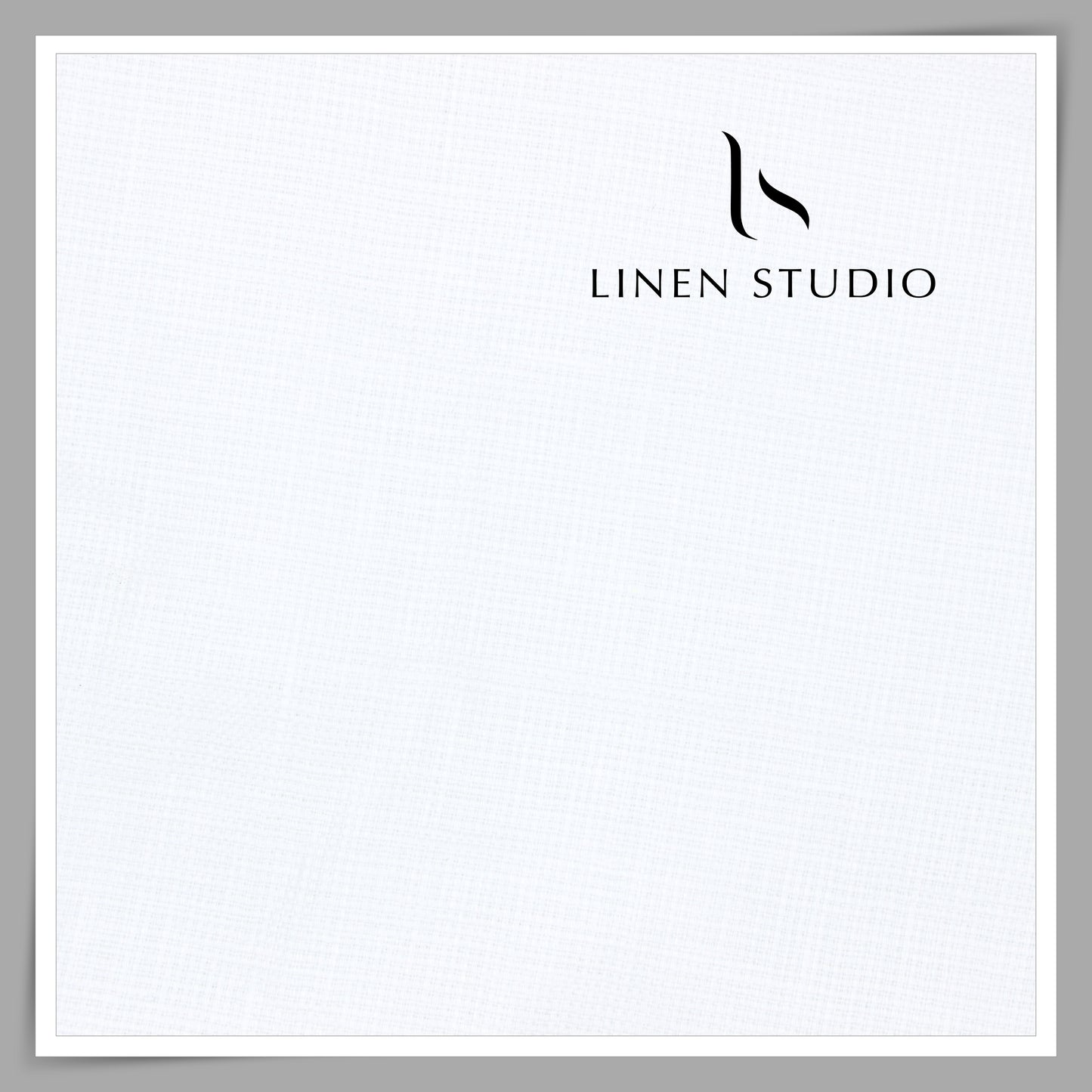 70 Lea Pure Linen Close Netted Shirting by Burgoyne - Bright White (Zoom In) (Most Selling)