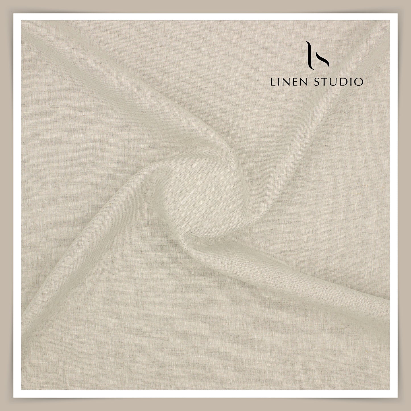 Burgoyne Pure Linen 25 Lea Suiting - Oatmeal (Fastest Selling) (NEW)