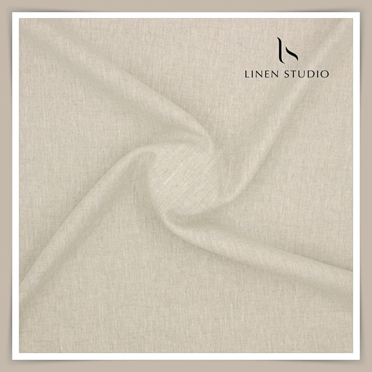 Burgoyne Pure Linen 25 Lea Suiting - Oatmeal (Fastest Selling) (NEW)