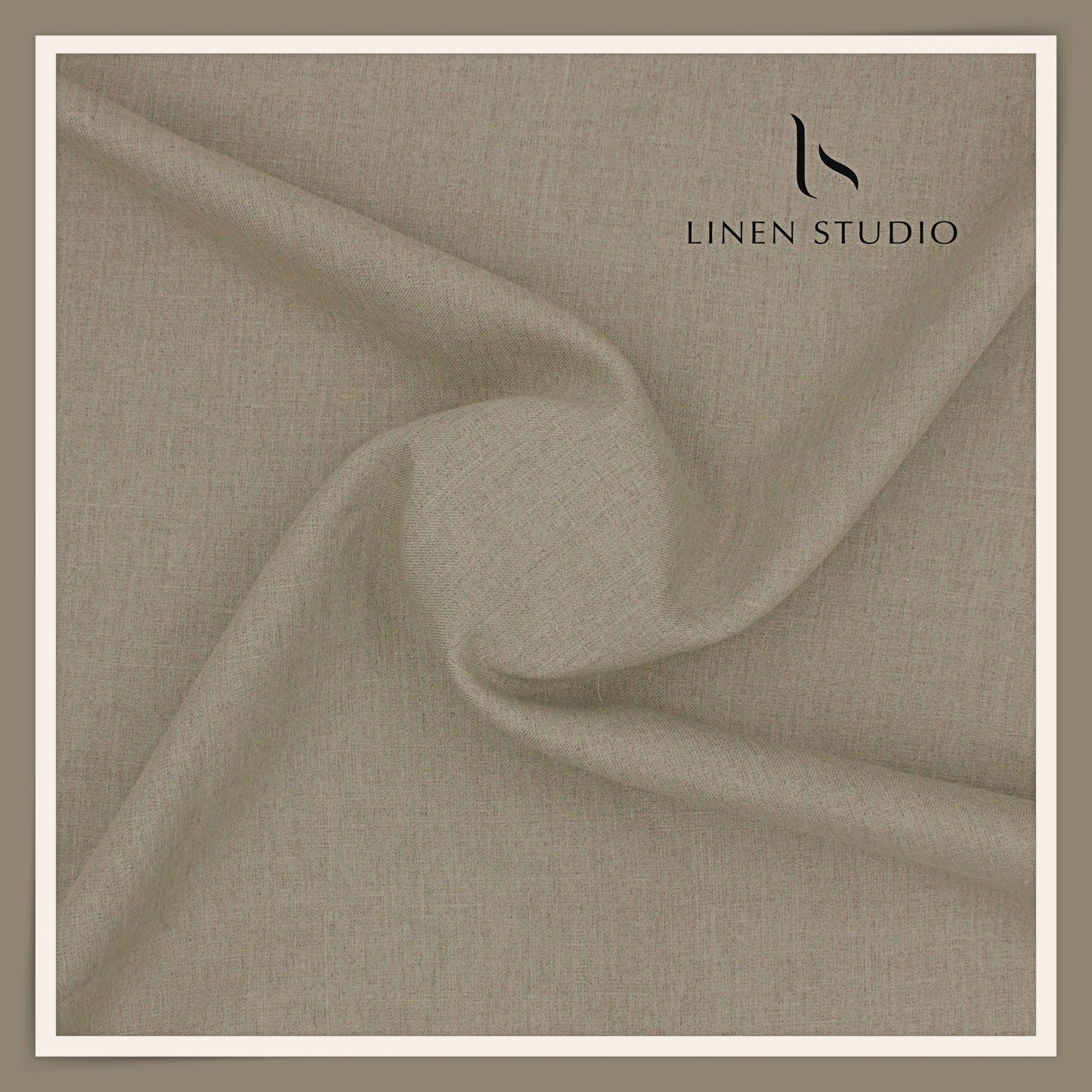 40 Lea Premium Linen Suiting by Burgoyne - Flaxen Natural (NEW)
