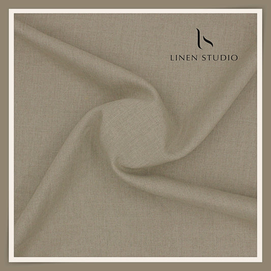 40 Lea Premium Linen Suiting by Burgoyne - Flaxen Natural (NEW)