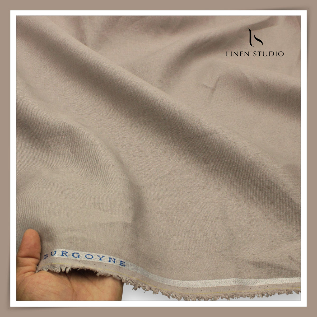 Burgoyne Pure Linen Premium 40 Lea Suiting - Koala (NEW)