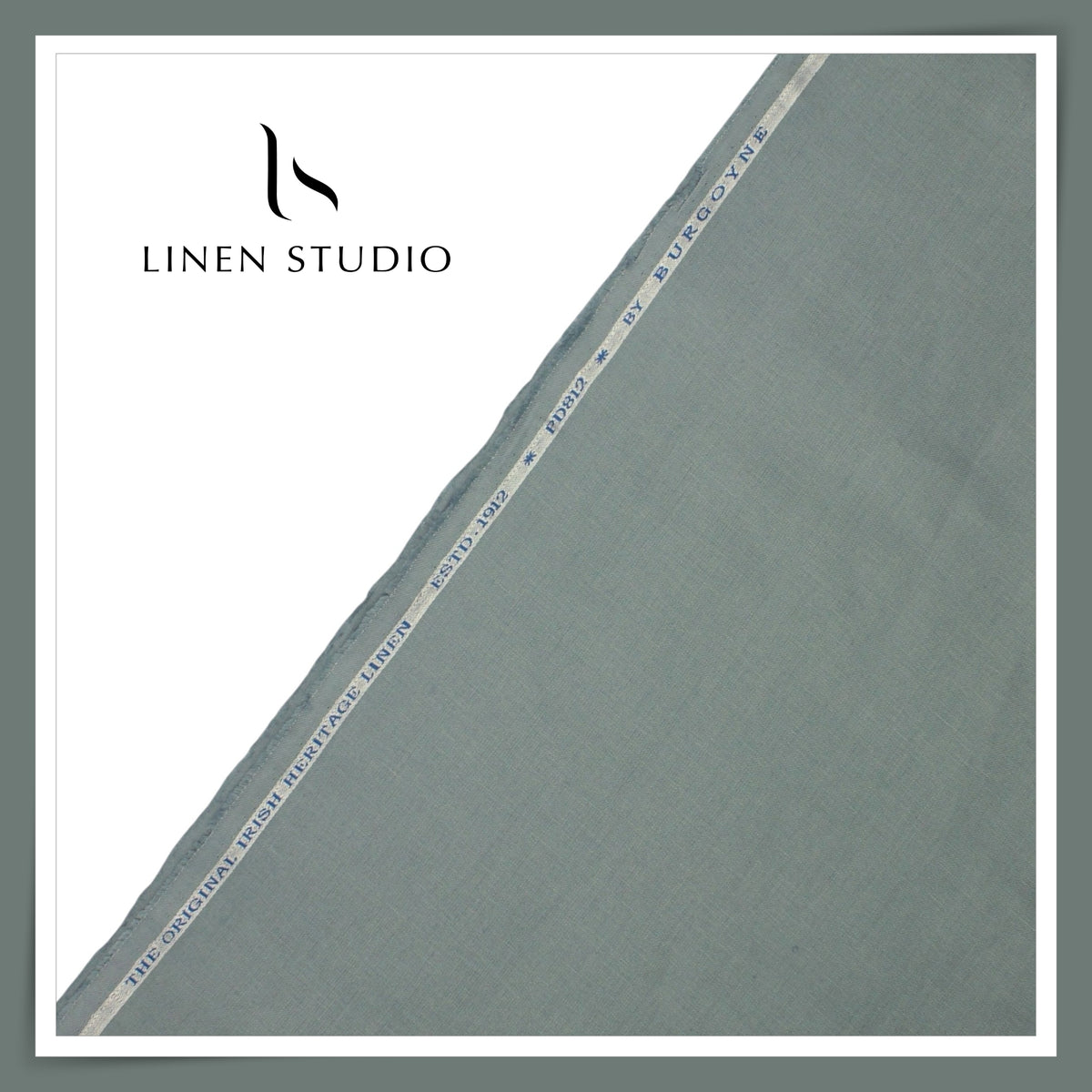 Burgoyne Pure Linen Premium 40 Lea Suiting - Ironside Grey (NEW)