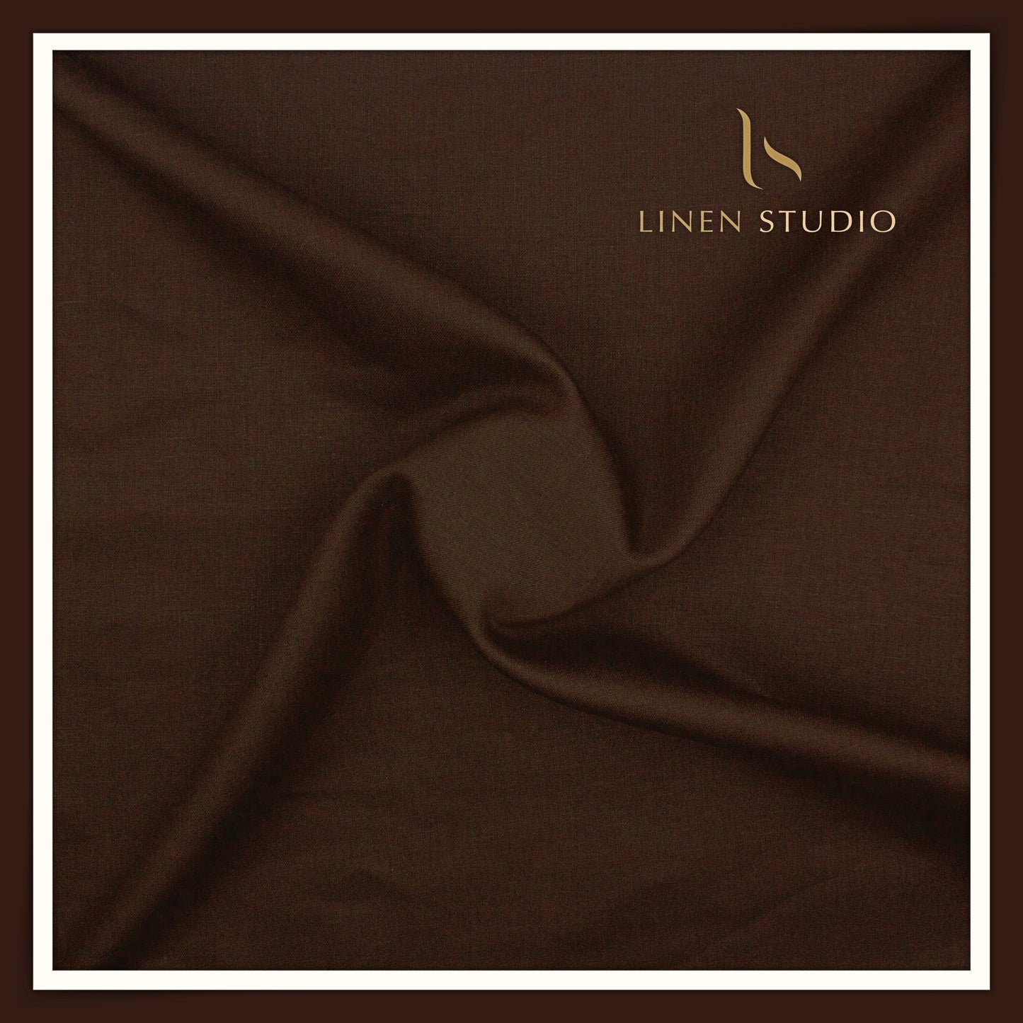 Burgoyne Premium Linen 40 Lea Suiting - Eclipse Brown (NEW)