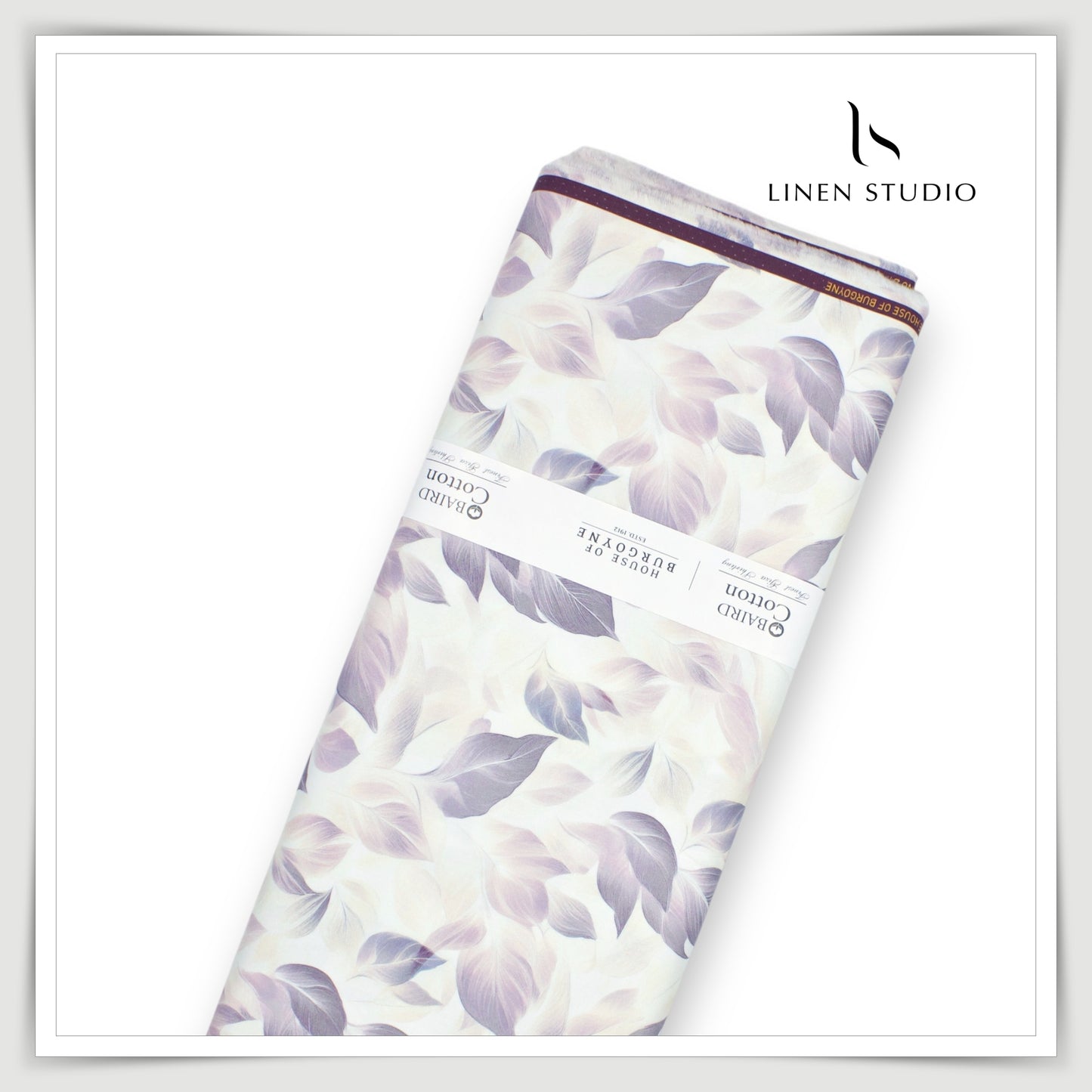 100% Giza Cotton Digital Printed by Burgoyne Ireland - Shades of Purple (NEW)