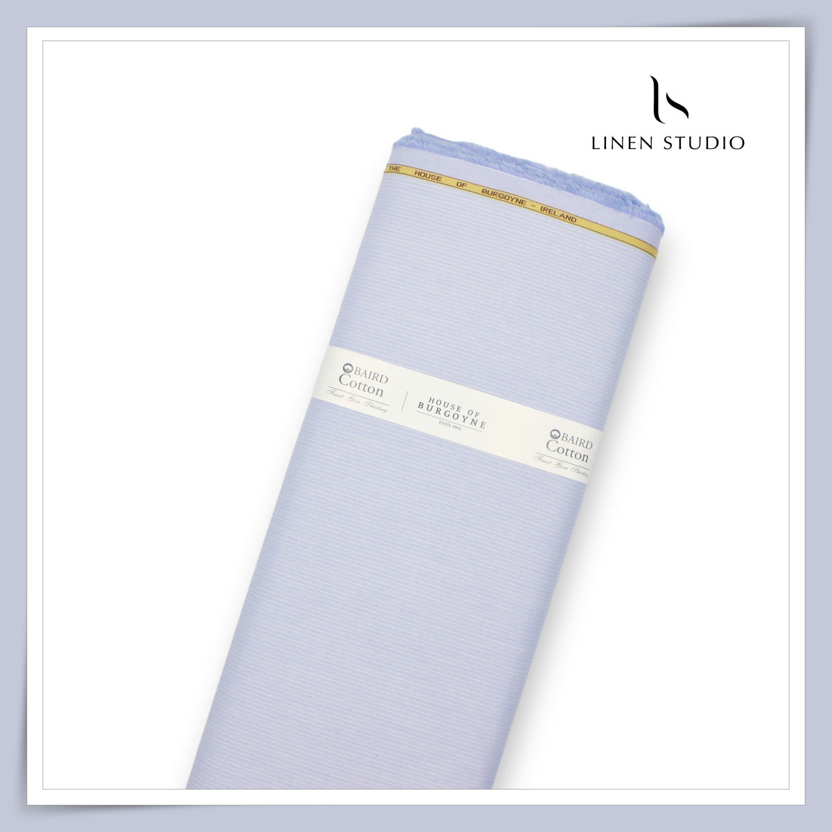 100% Finest Giza Cotton Shirting by Burgoyne - San Frisco 53965 (NEW)