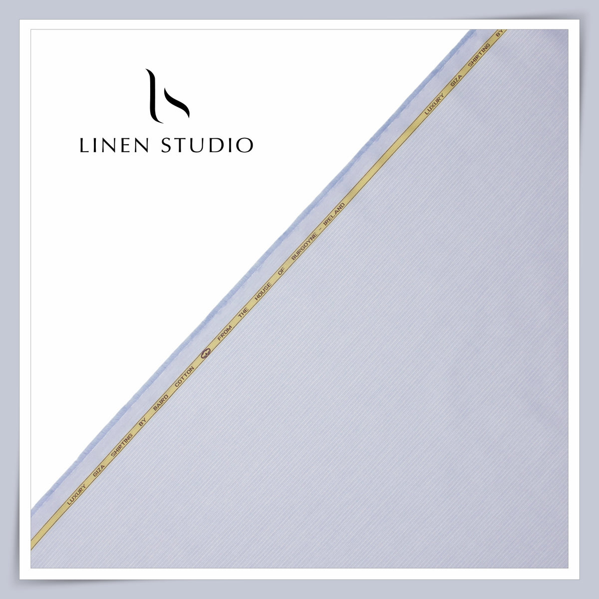 100% Finest Giza Cotton Shirting by Burgoyne - San Frisco 53965 (NEW)