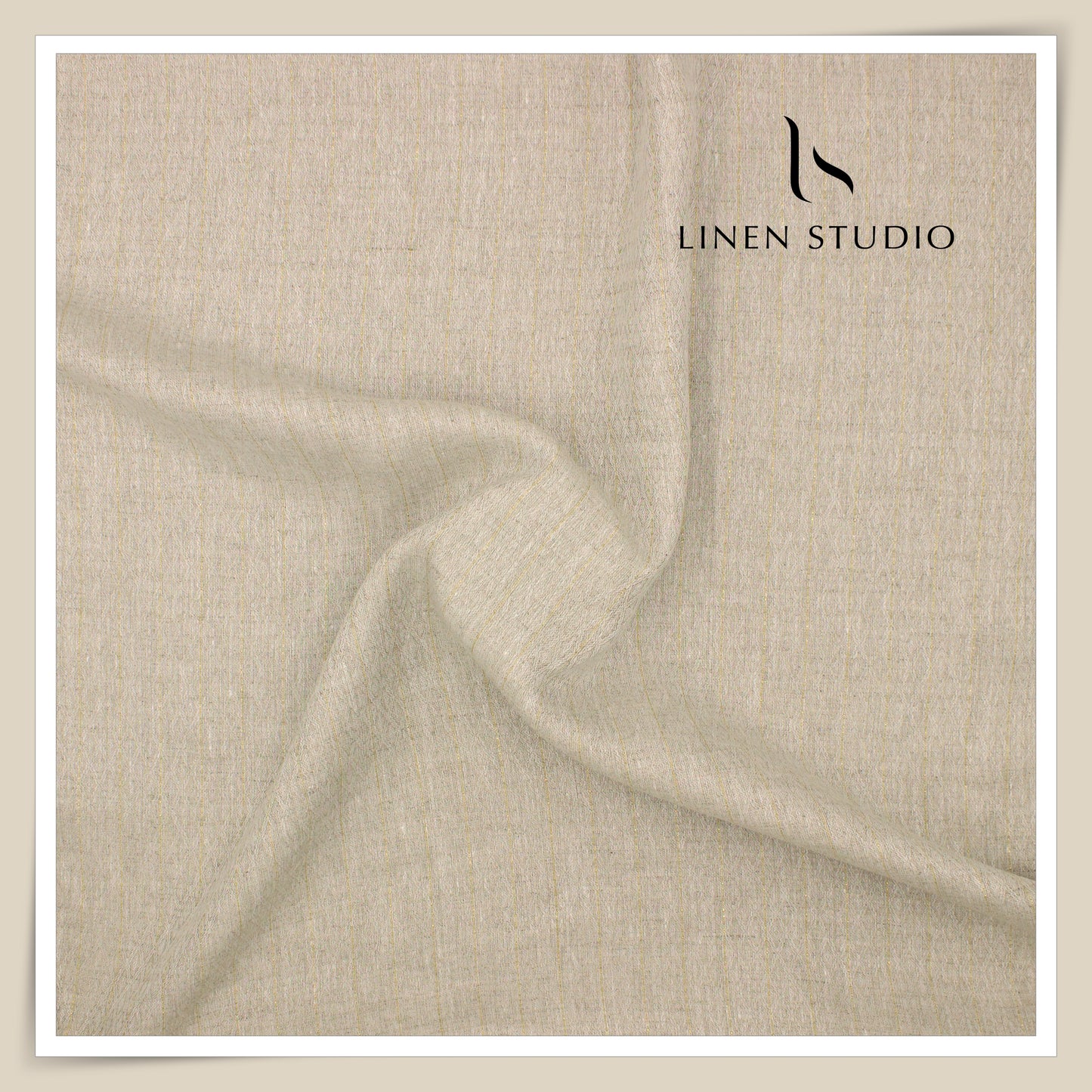 60 Lea Pure Linen Shirting by Burgoyne - 17602/05 (NEW) (Limited Stock)