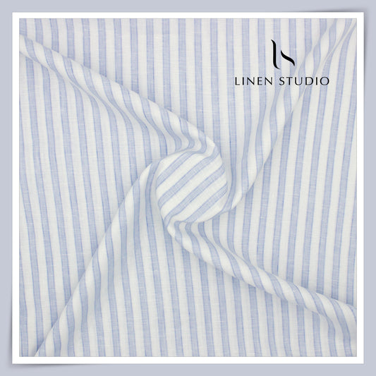 60 Lea Pure Linen Shirting by Burgoyne - 22820/01 (NEW) (Limited Stock)