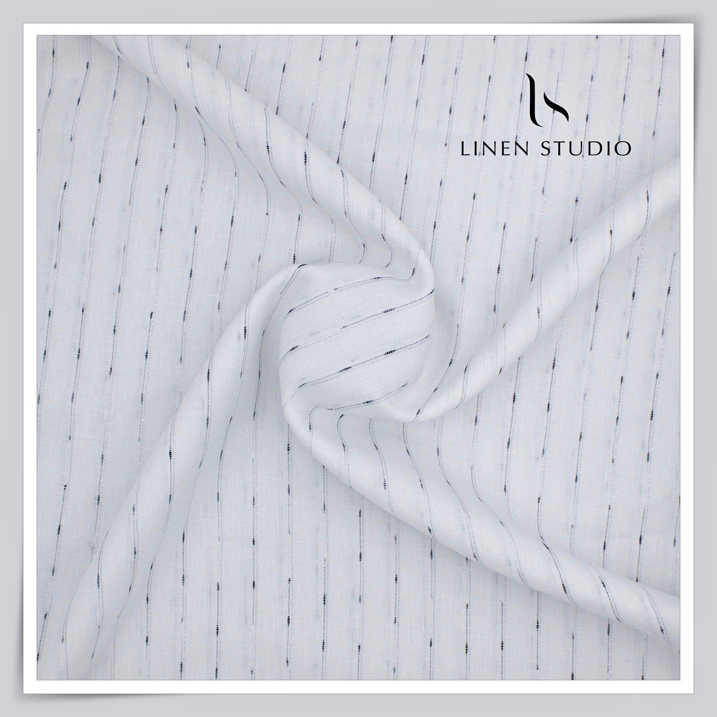 60 Lea Pure Linen Shirting by Burgoyne - 17628/02 (NEW) (Limited Stock)