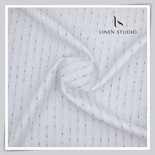 60 Lea Pure Linen Shirting by Burgoyne - 17628/02 (NEW) (Limited Stock)