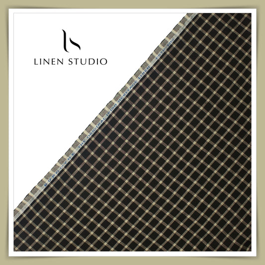 60 Lea Pure Linen Shirting by Burgoyne - 22353/01 (NEW) (Limited Stock)