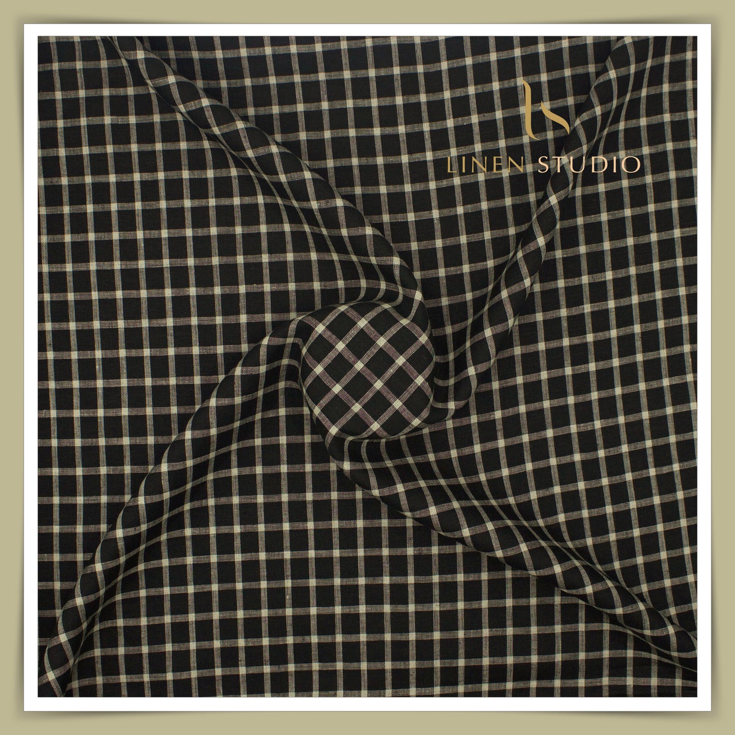 60 Lea Pure Linen Shirting by Burgoyne - 22353/01 (NEW) (Limited Stock)
