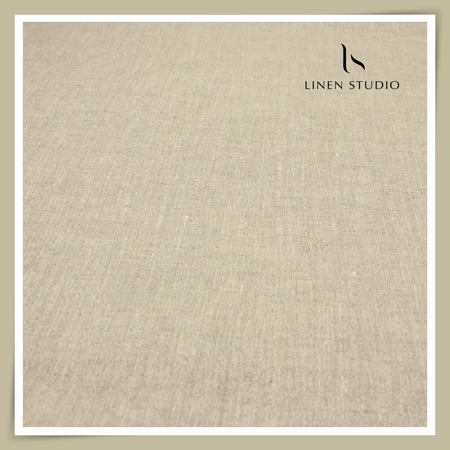 70 Lea Twill Textured Shirting by Burgoyne - Oatmeal (Zoom In) (NEW)