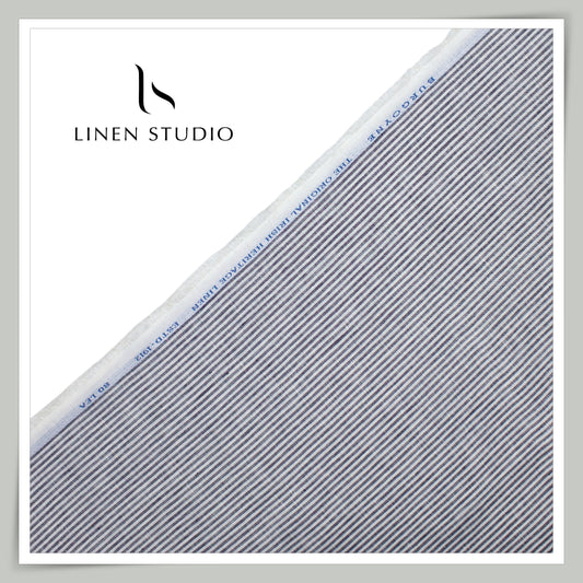 80 Lea Premium Shirting by Burgoyne - Classy Perfect Stripes (NEW)